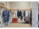 Well-organized walk-in closet with ample hanging space, shelving, and shoe storage for all your wardrobe needs at 5120 Tidewater Preserve Blvd, Bradenton, FL 34208