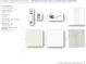 Image showcasing designer-appointed interior features, including door hardware and paint colors at 9973 Key Haven Rd, Seminole, FL 33777