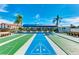 Outdoor shuffleboard courts with covered seating at 4812 Independence Dr # 4812, Bradenton, FL 34210