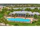 Resort-style pool with a large sundeck and comfortable lounge chairs at 5120 Tidewater Preserve Blvd, Bradenton, FL 34208