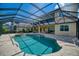 Spacious pool and spa with screened enclosure at 5120 Tidewater Preserve Blvd, Bradenton, FL 34208