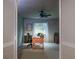 Home office with wooden desk, window, and neutral color scheme at 3447 Tallywood Ln # 7143, Sarasota, FL 34237