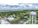 Area view showing the property's location near the water and town at 401 28Th W St, Bradenton, FL 34205