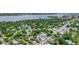 Aerial view of the neighborhood showcasing the property's location at 401 28Th W St, Bradenton, FL 34205