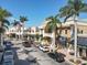 Community street view showing various shops and businesses at 10520 Boardwalk Loop # 605, Lakewood Ranch, FL 34202