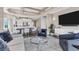 Spacious living room with water views and comfortable seating at 10520 Boardwalk Loop # 605, Lakewood Ranch, FL 34202