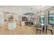 Open concept kitchen and living area, great for entertaining and Gathering time at 12663 Fontana Loop, Bradenton, FL 34211