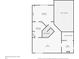 Two-story home's second floor plan; includes bedroom, bathroom, loft, and office at 264 Woods Point Rd, Osprey, FL 34229