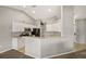 Kitchen with white cabinets and black appliances at 5018 25Th E St, Bradenton, FL 34203