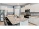 Kitchen with stainless steel appliances and granite countertops at 3722 Mossy Limb Ct, Palmetto, FL 34221