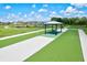 Community park with playground, covered pavilion and walking path at 14607 Swiss Bridge Dr, Lithia, FL 33547