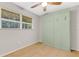 Small bedroom with a built-in murphy bed at 251 Plantation Rd, Venice, FL 34293