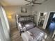 Versatile bedroom featuring a twin-over-full bunk bed and neutral color scheme at 4629 Sabal Key Dr # 4629, Bradenton, FL 34203