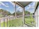 Private screened balcony overlooking a green space at 5400 26Th W St # C45, Bradenton, FL 34207