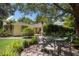 Charming patio with seating area, perfect for outdoor dining at 1922 Field Rd, Sarasota, FL 34231