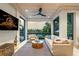 Relaxing room with water views and comfortable seating at 501 Harbor Point Rd, Longboat Key, FL 34228