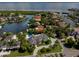 Waterfront property with a large backyard and private boat dock at 501 Harbor Point Rd, Longboat Key, FL 34228