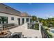 Spacious balcony with outdoor seating at 501 Harbor Point Rd, Longboat Key, FL 34228