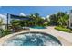 Inviting hot tub with bubbling water at 501 Harbor Point Rd, Longboat Key, FL 34228