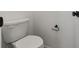 Close-up of a bathroom toilet with a clean, simple design and modern fixtures at 774 Hillshire Pl, Spring Hill, FL 34609