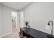 Home office with a desk, chair, and plenty of storage space at 4013 Catalina Dr # 4013, Bradenton, FL 34210