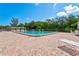 Refreshing community pool with lounge chairs at 4013 Catalina Dr # 4013, Bradenton, FL 34210
