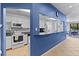 Clean and efficient community kitchen featuring white appliances at 4013 Catalina Dr # 4013, Bradenton, FL 34210