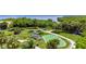 Enjoy resort-style amenities including a gazebo, putting green, and waterfront access at 4013 Catalina Dr # 4013, Bradenton, FL 34210