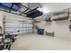 Garage with overhead storage and shelving at 16215 Tradewind Ter, Lakewood Ranch, FL 34211