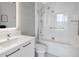 Modern bathroom with bathtub and glass shower at 111 S Pineapple Ave # 605, Sarasota, FL 34236