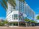 Modern highrise building with retail space on the ground floor at 111 S Pineapple Ave # 605, Sarasota, FL 34236