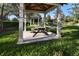Relaxing community pavilion with picnic tables at 4808 Charles Partin Dr, Parrish, FL 34219