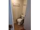 Small bathroom with toilet and single vanity at 5530 Denmark Dr, Bradenton, FL 34207