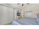 Bedroom with large closet and view of the water at 4380 Exeter Dr # 303, Longboat Key, FL 34228