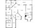 Detailed floor plan of the home showcasing the layout, room dimensions, and features at 5819 2Nd Avenue Nw Dr, Bradenton, FL 34209