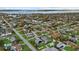 Aerial view showcasing the home's neighborhood setting at 5819 2Nd Avenue Nw Dr, Bradenton, FL 34209