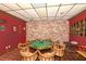 Game room features a pool table and comfortable seating at 4380 Exeter Dr # 303, Longboat Key, FL 34228