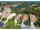 Aerial view showcasing a single-Gathering home in a residential neighborhood at 6059 Wingspan Way, Bradenton, FL 34203