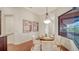 Cozy breakfast nook with view of the pool at 14636 Newtonmore Ln, Lakewood Ranch, FL 34202