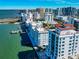 A waterfront condominium with private boat docks, and stunning city views at 226 Golden Gate Pt # 64, Sarasota, FL 34236