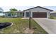 Charming single story home with a landscaped lawn at 6912 Kenwood Dr, North Port, FL 34287