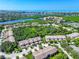 Aerial view of a condo community near the ocean at 1648 Starling Dr # 202, Sarasota, FL 34231