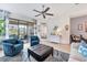 Spacious living room with plush seating, modern decor, and an inviting ambiance at 317 Acerno Dr, North Venice, FL 34275