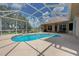 Relax by the refreshing pool within a screened enclosure at 6930 69Th E St, Palmetto, FL 34221