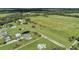 Aerial view of property highlighting the homes and surrounding land at 6930 69Th E St, Palmetto, FL 34221