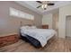 Spacious main bedroom with wood floors and a large bed at 6930 69Th E St, Palmetto, FL 34221