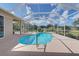 Enjoy this refreshing pool with screened-in enclosure at 6930 69Th E St, Palmetto, FL 34221