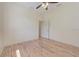 Simple bedroom with wood floors and neutral colored walls at 6930 69Th E St, Palmetto, FL 34221