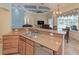 Kitchen island with double sinks and a dishwasher at 6930 69Th E St, Palmetto, FL 34221