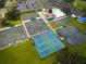 Community tennis and pickleball courts at 7606 Preserves Ct # 19, Sarasota, FL 34243